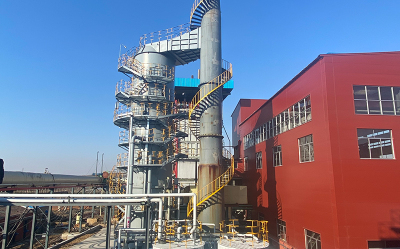 玫德威海沖渣水脫硫項目